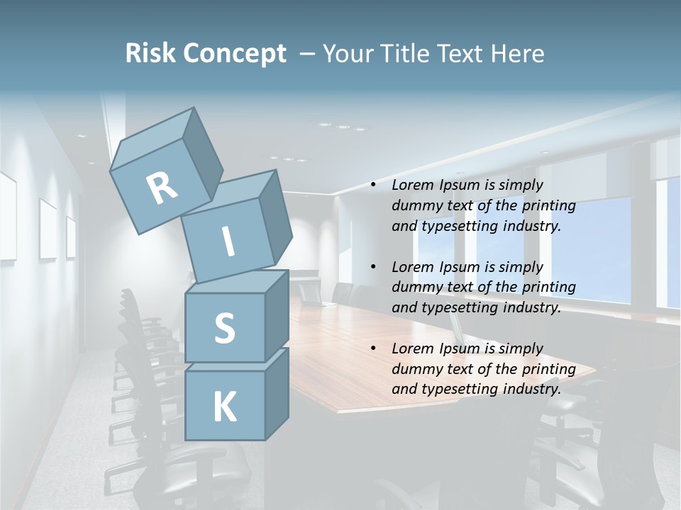 Board Discussion Interior PowerPoint Template