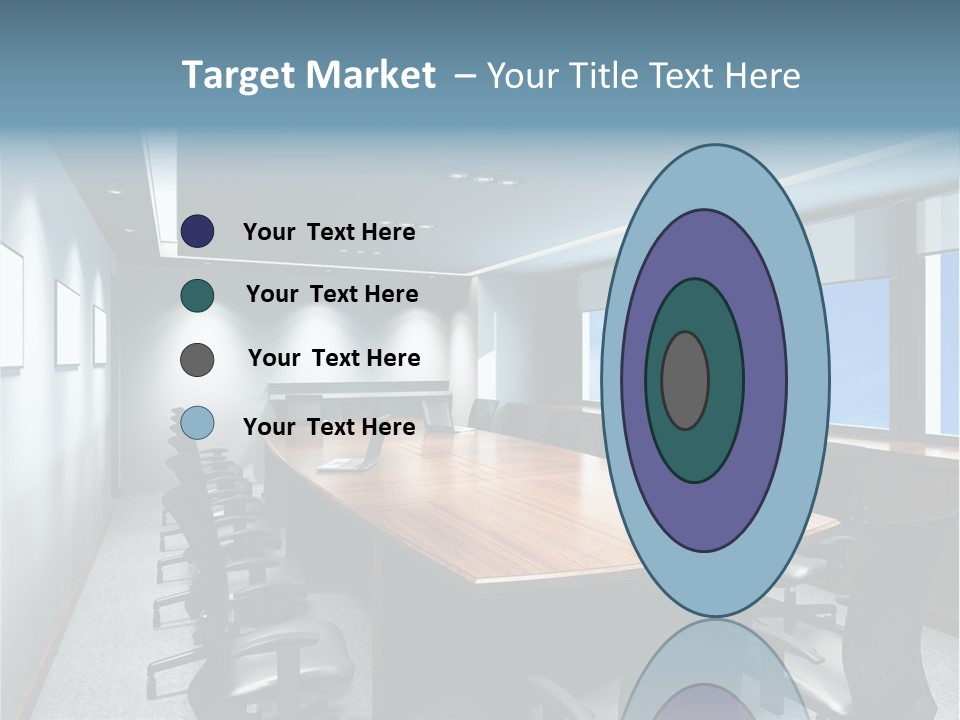 Board Discussion Interior PowerPoint Template