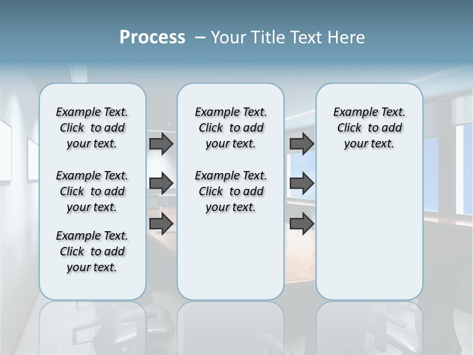 Board Discussion Interior PowerPoint Template