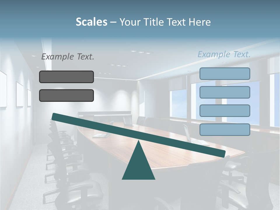 Board Discussion Interior PowerPoint Template