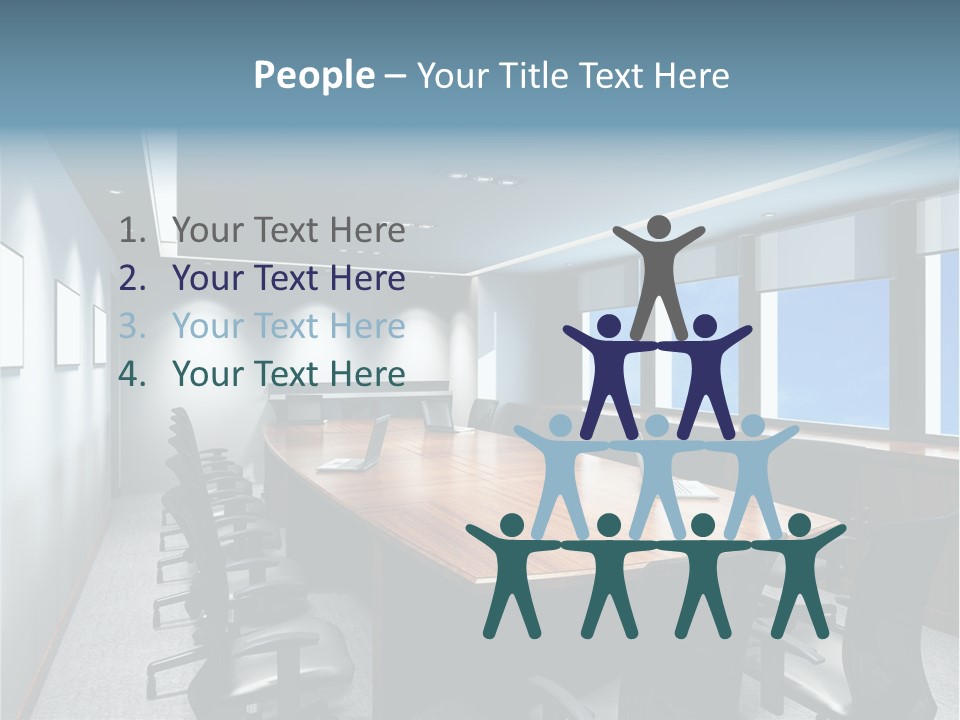 Board Discussion Interior PowerPoint Template