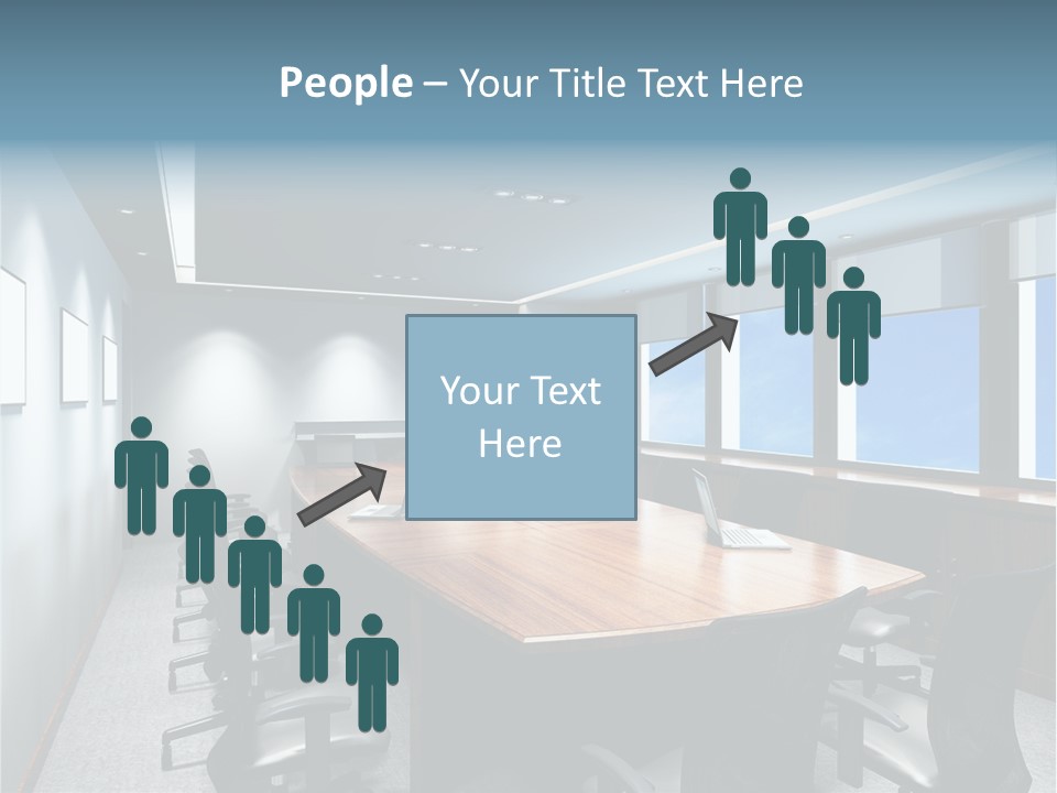 Board Discussion Interior PowerPoint Template