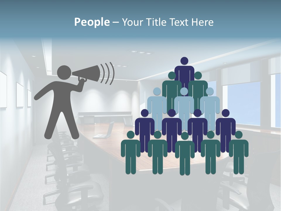 Board Discussion Interior PowerPoint Template