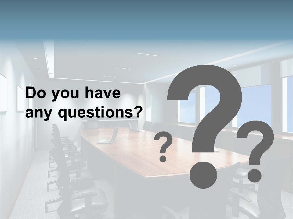 Board Discussion Interior PowerPoint Template