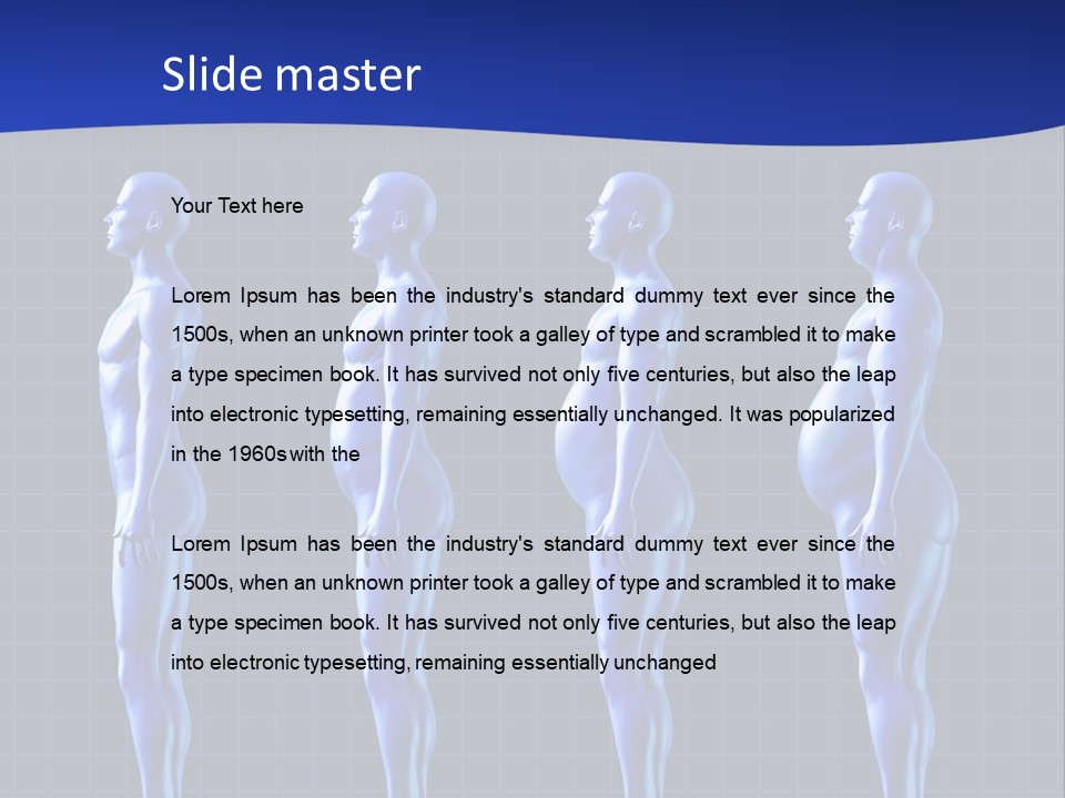 Healthcare Overweight Medicine PowerPoint Template