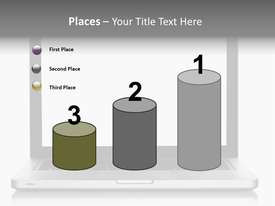Modern Space Metallic PowerPoint Template