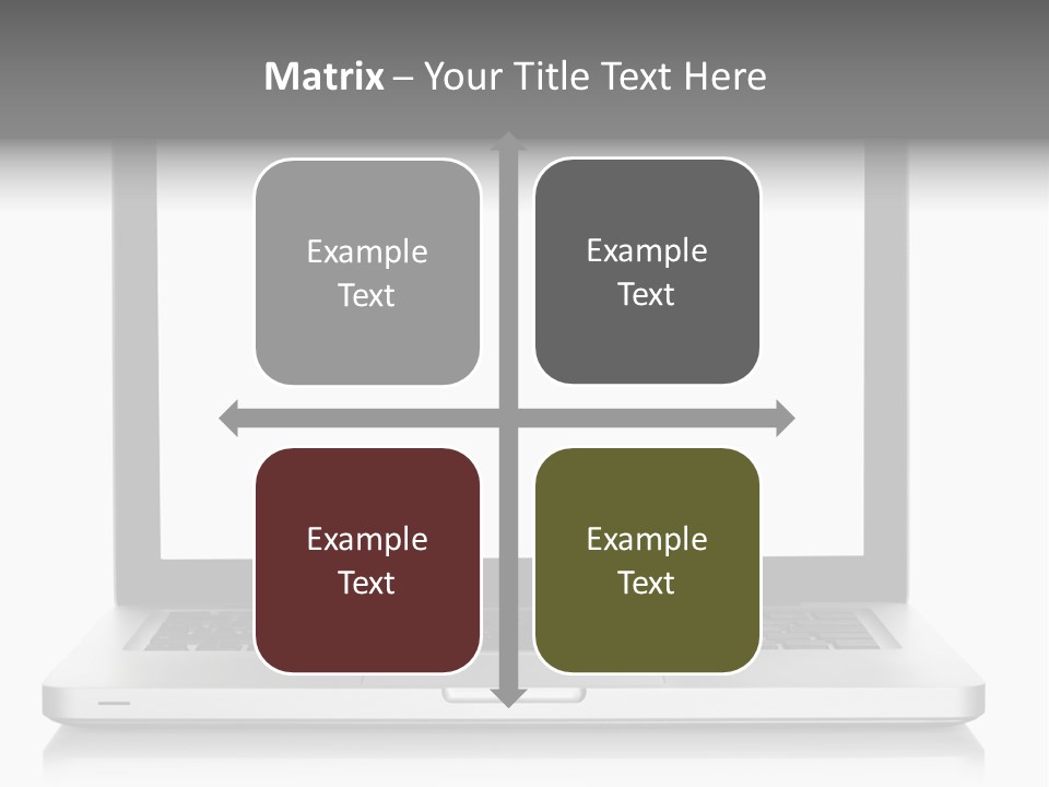 Modern Space Metallic PowerPoint Template