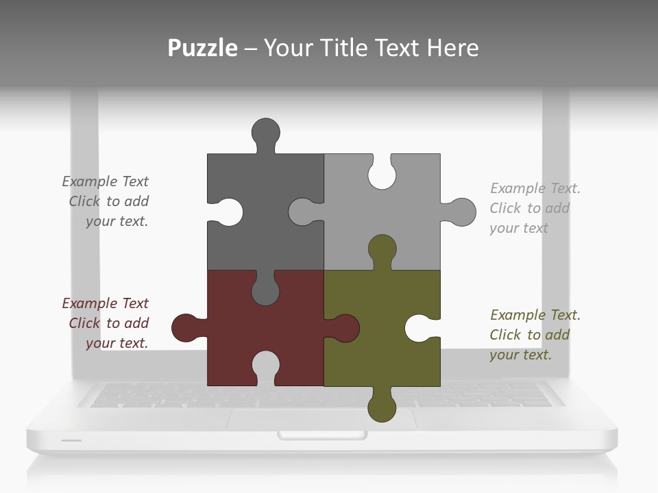 Modern Space Metallic PowerPoint Template