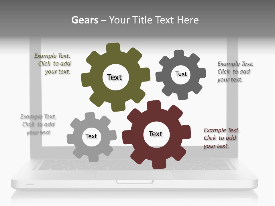 Modern Space Metallic PowerPoint Template