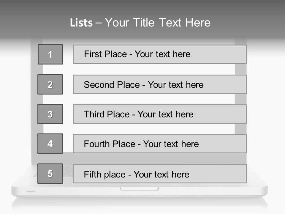 Modern Space Metallic PowerPoint Template