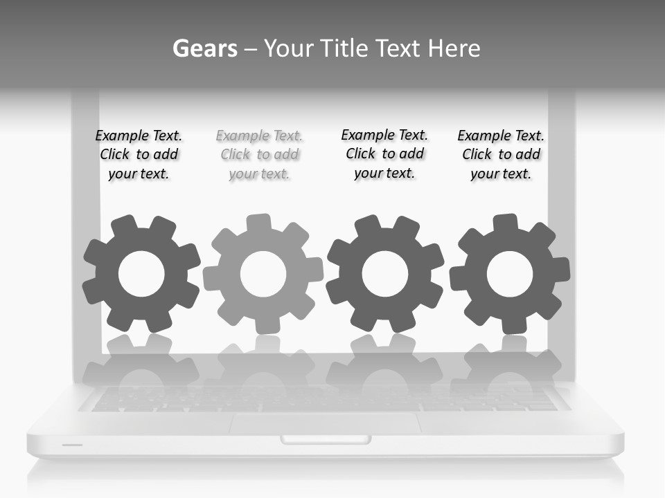 Modern Space Metallic PowerPoint Template