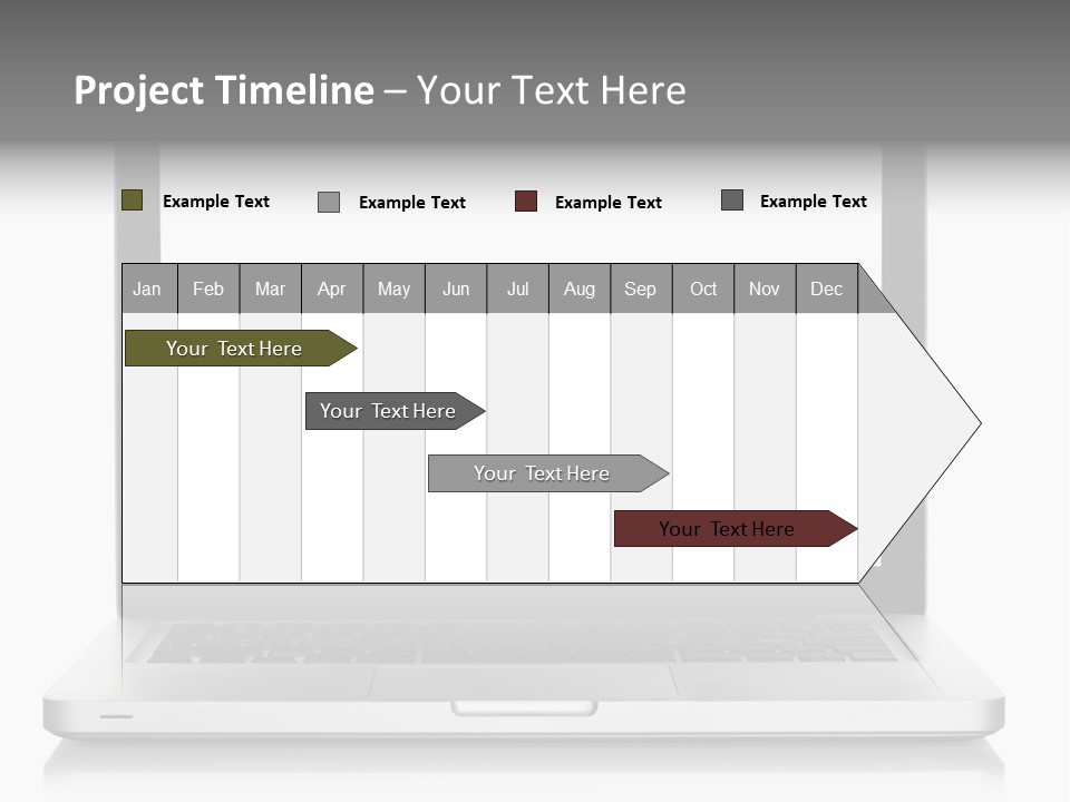 Modern Space Metallic PowerPoint Template