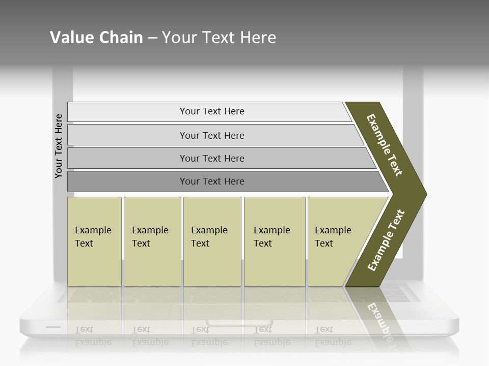 Modern Space Metallic PowerPoint Template