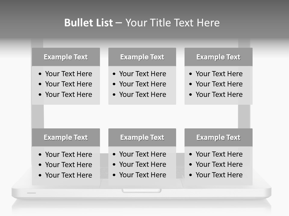 Modern Space Metallic PowerPoint Template