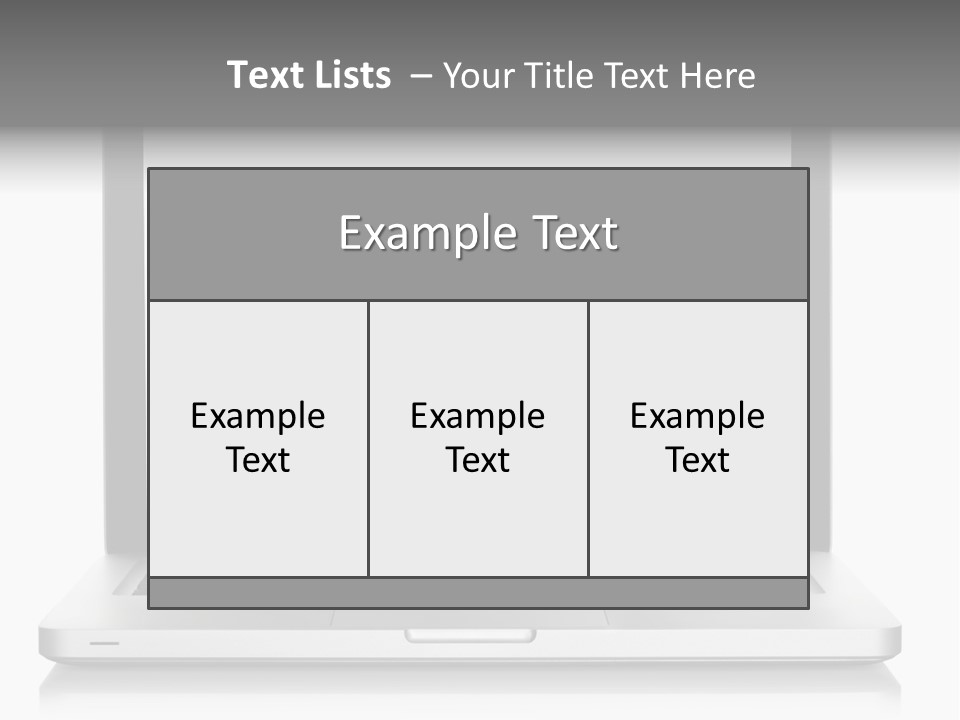 Modern Space Metallic PowerPoint Template