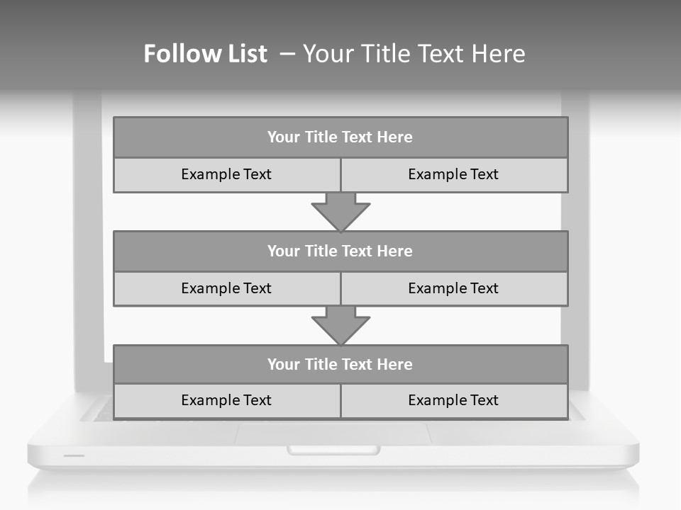 Modern Space Metallic PowerPoint Template