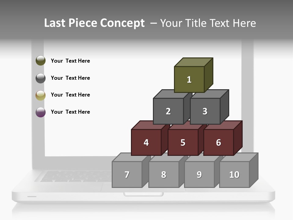 Modern Space Metallic PowerPoint Template