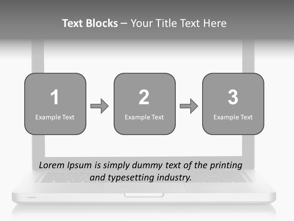 Modern Space Metallic PowerPoint Template