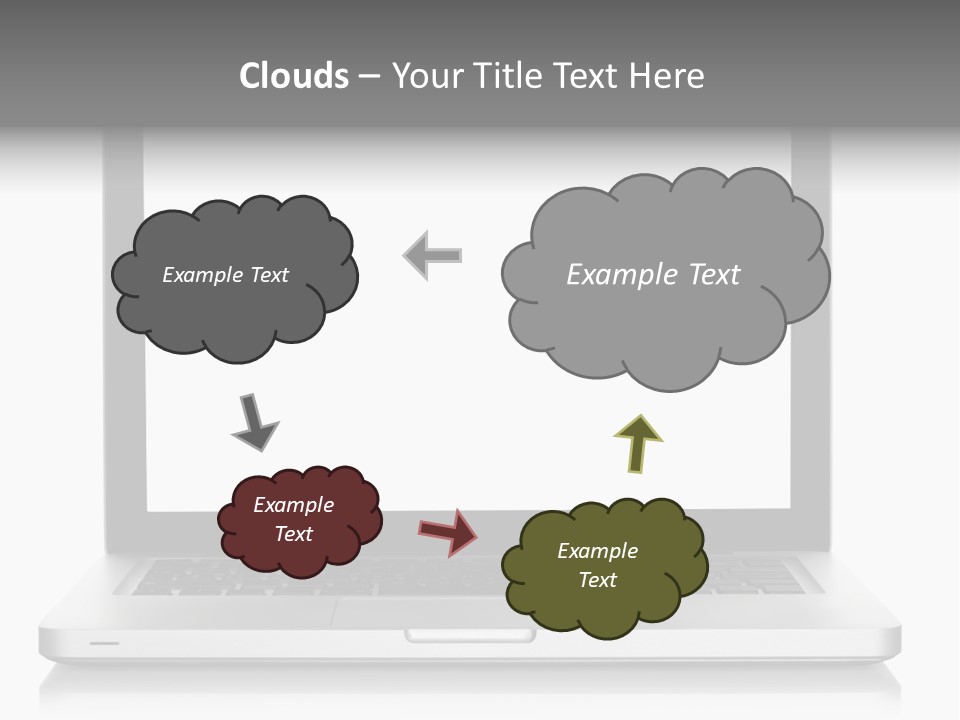 Modern Space Metallic PowerPoint Template