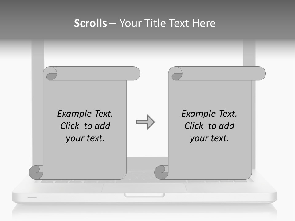 Modern Space Metallic PowerPoint Template