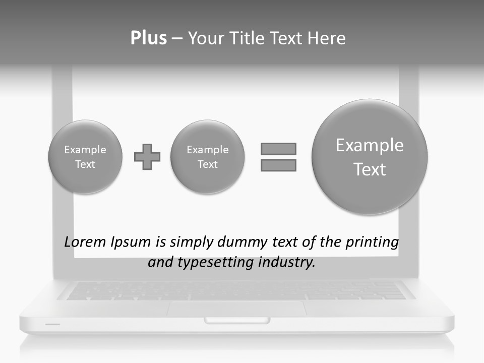 Modern Space Metallic PowerPoint Template