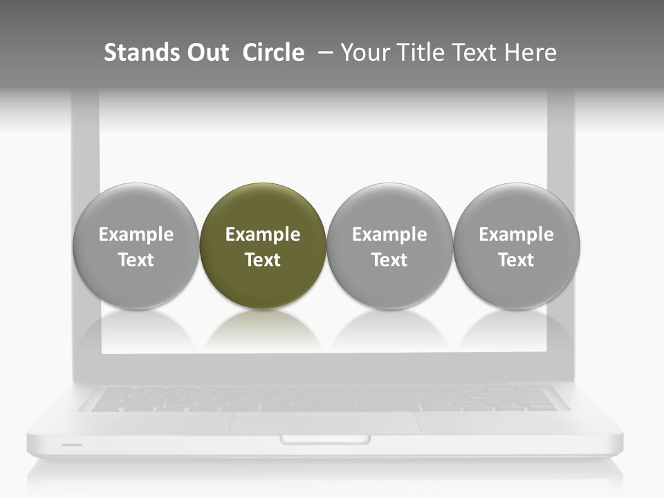 Modern Space Metallic PowerPoint Template