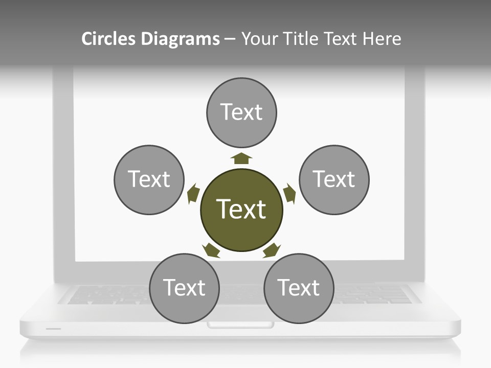Modern Space Metallic PowerPoint Template