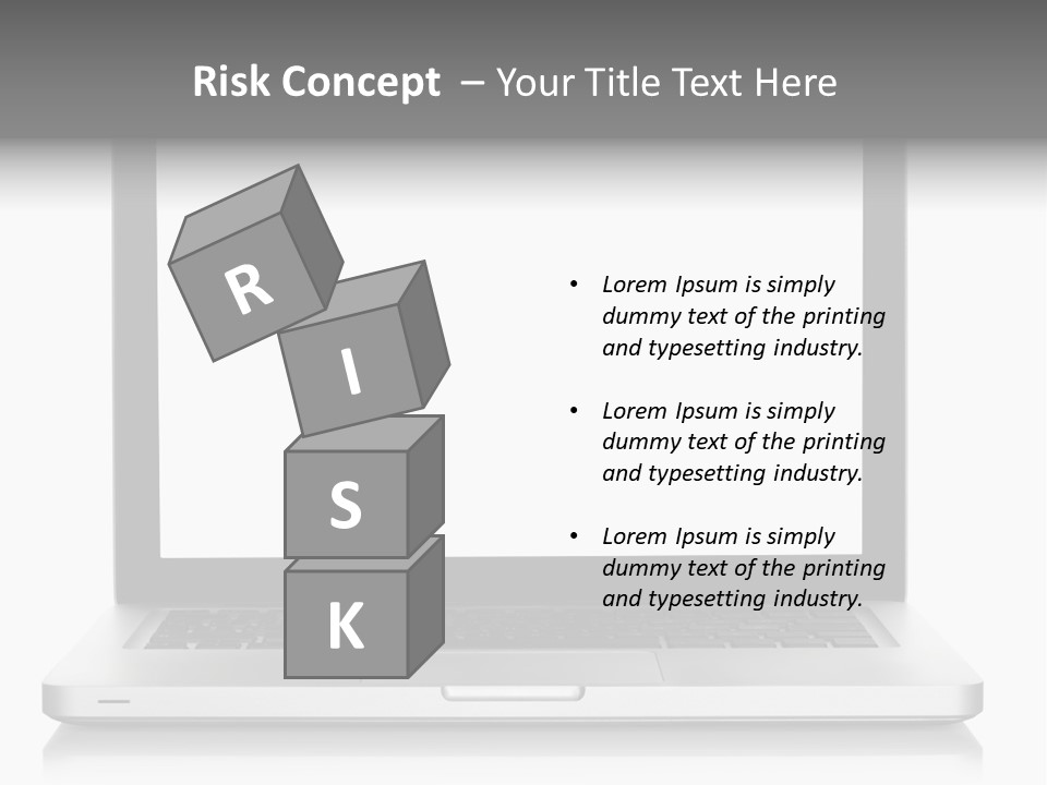 Modern Space Metallic PowerPoint Template