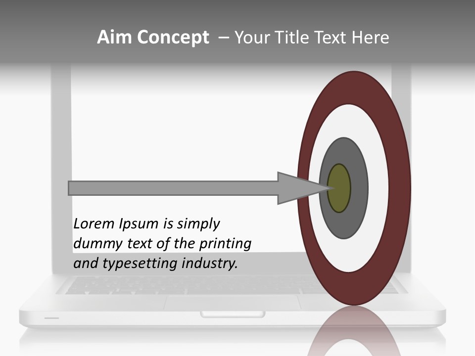 Modern Space Metallic PowerPoint Template