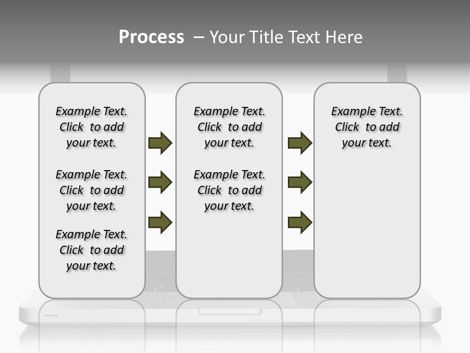 Modern Space Metallic PowerPoint Template