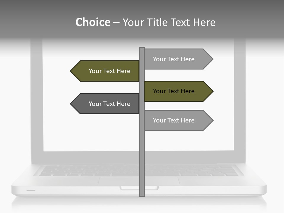 Modern Space Metallic PowerPoint Template