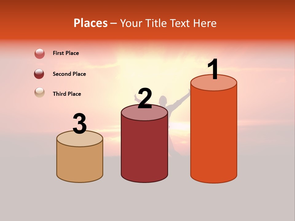 Black Horizontal Red PowerPoint Template