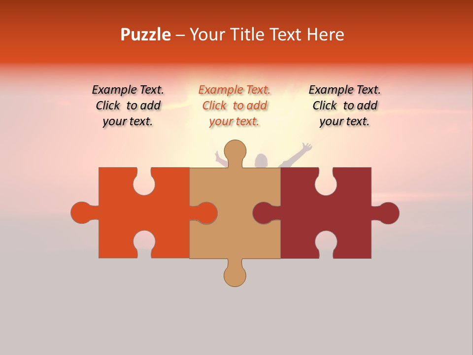 Black Horizontal Red PowerPoint Template