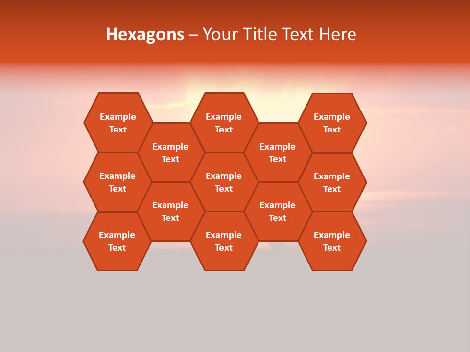 Black Horizontal Red PowerPoint Template