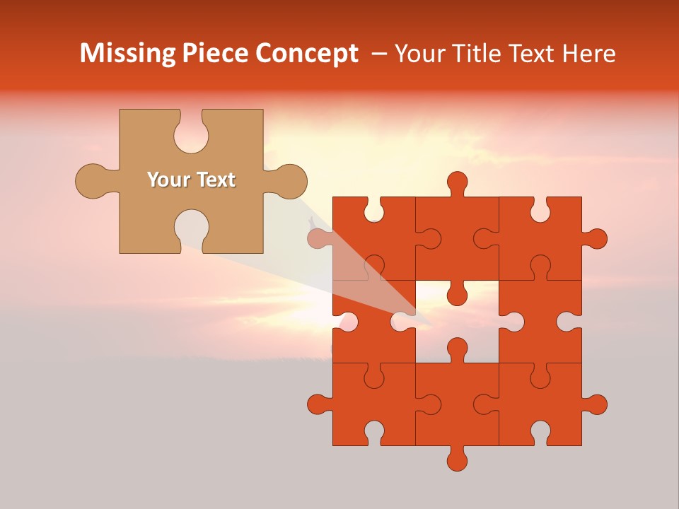 Black Horizontal Red PowerPoint Template