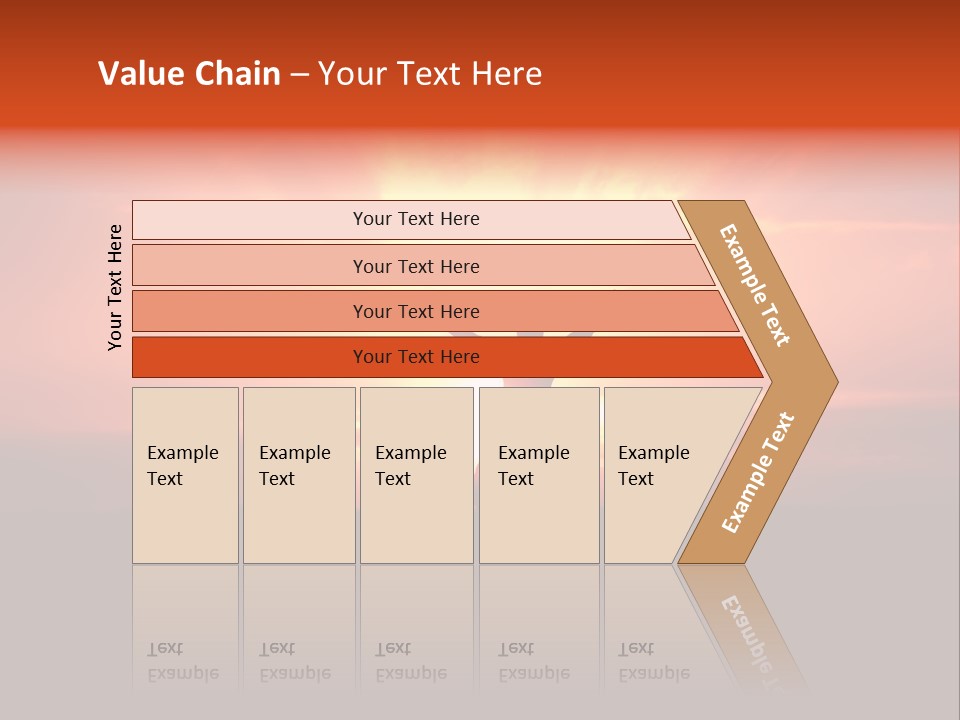Black Horizontal Red PowerPoint Template