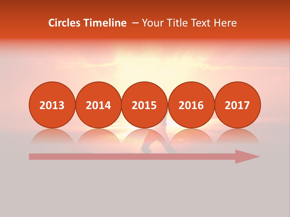 Black Horizontal Red PowerPoint Template