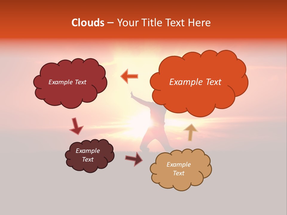 Black Horizontal Red PowerPoint Template