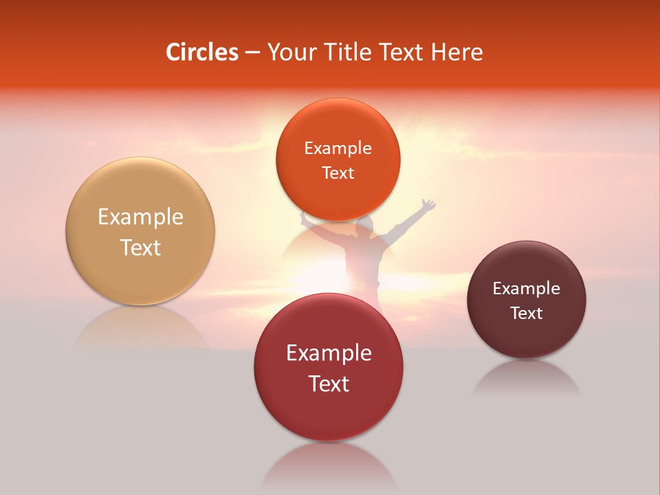 Black Horizontal Red PowerPoint Template