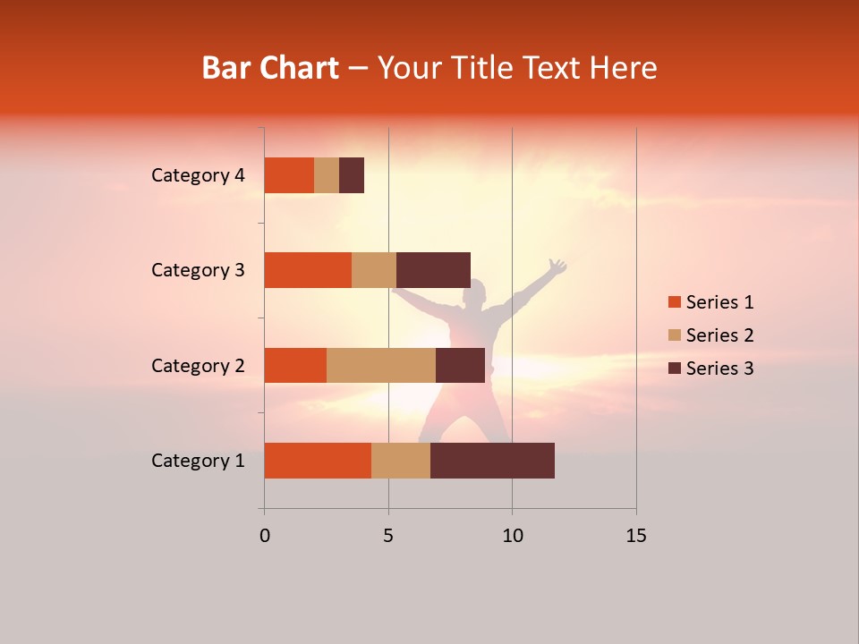 Black Horizontal Red PowerPoint Template