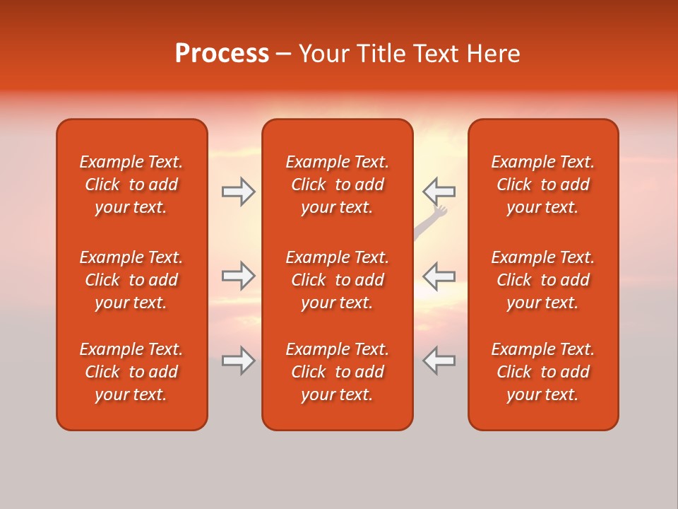 Black Horizontal Red PowerPoint Template