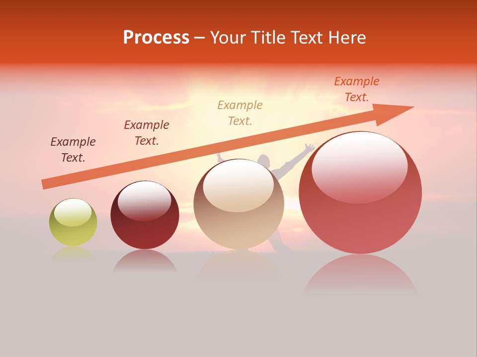 Black Horizontal Red PowerPoint Template