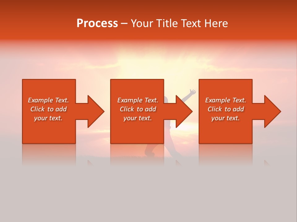 Black Horizontal Red PowerPoint Template
