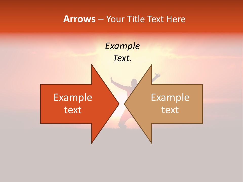 Black Horizontal Red PowerPoint Template
