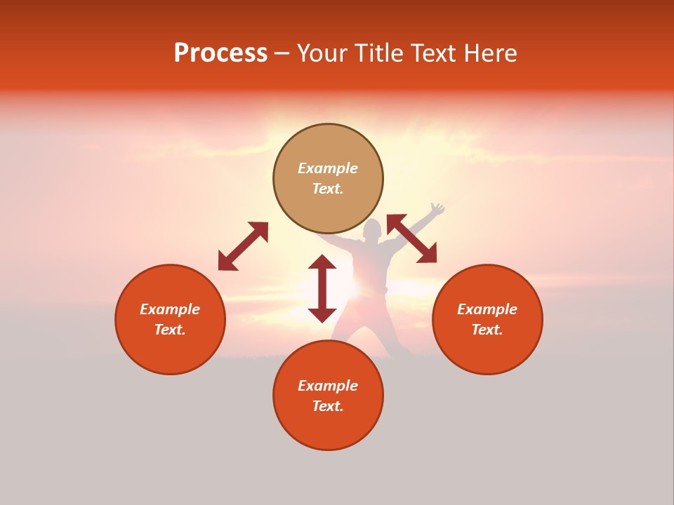 Black Horizontal Red PowerPoint Template