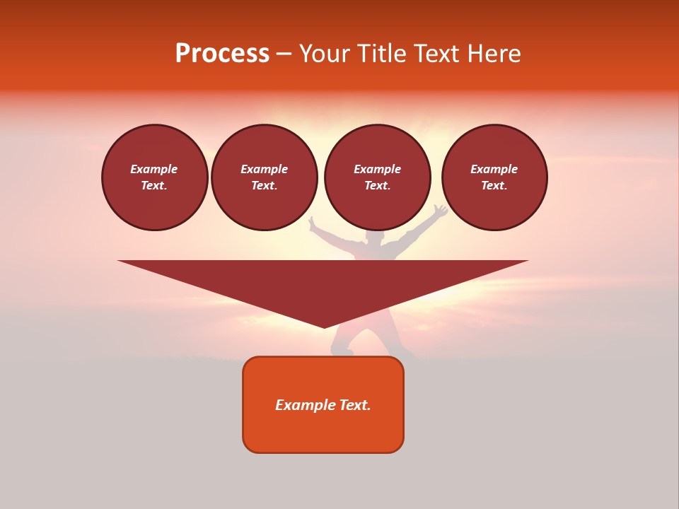 Black Horizontal Red PowerPoint Template