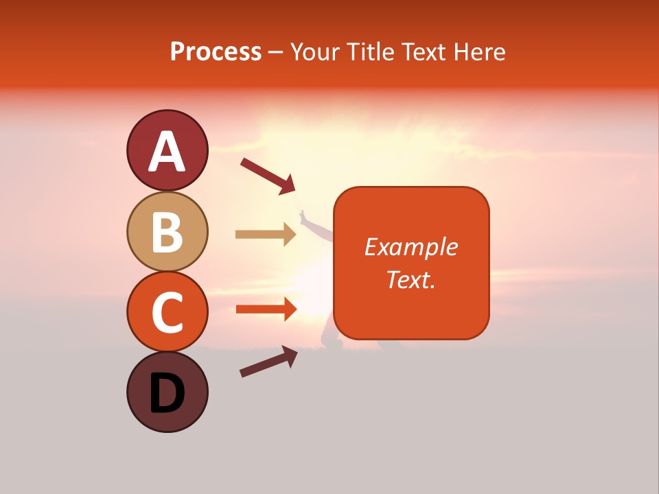 Black Horizontal Red PowerPoint Template