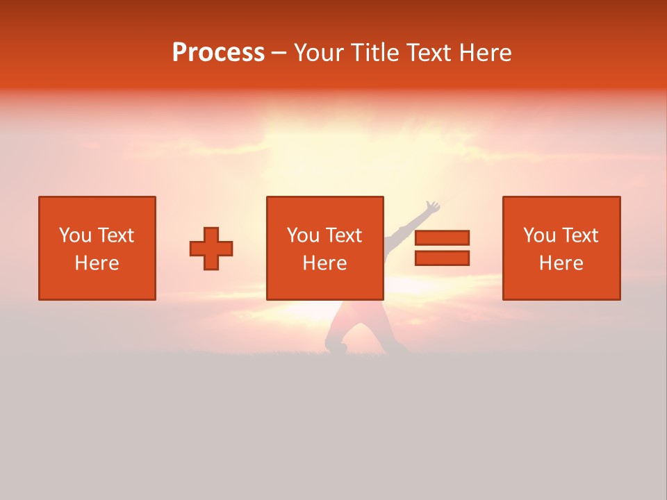 Black Horizontal Red PowerPoint Template