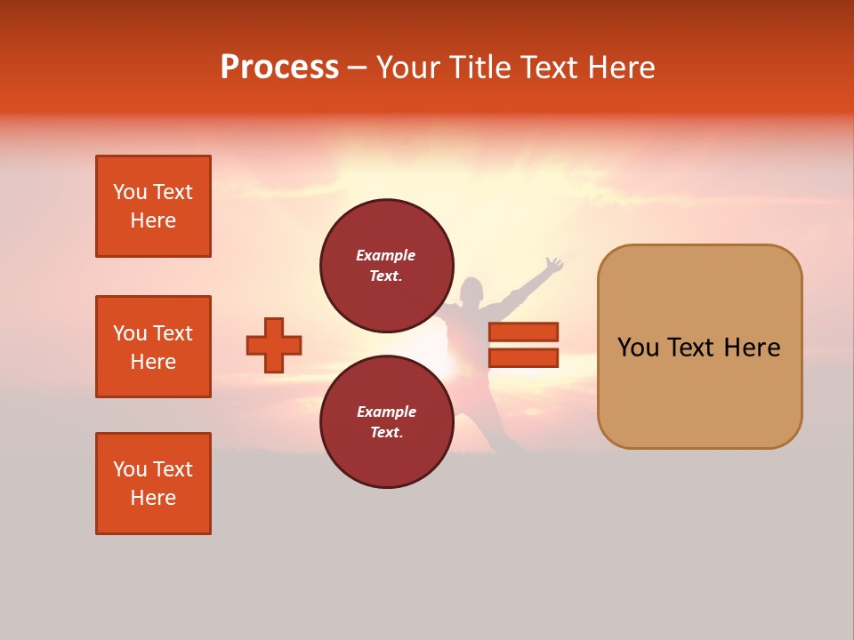 Black Horizontal Red PowerPoint Template