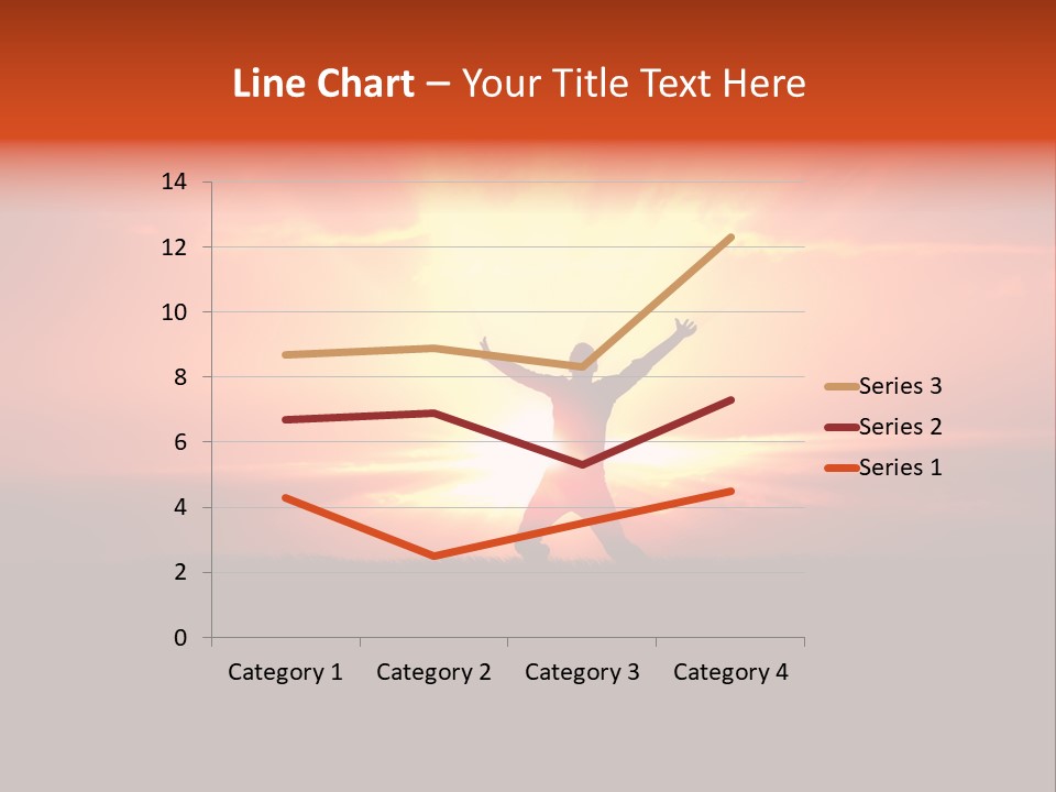 Black Horizontal Red PowerPoint Template